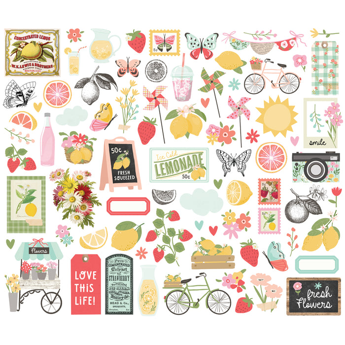 Simple Stories | Pink Lemonade - Bits & Pieces