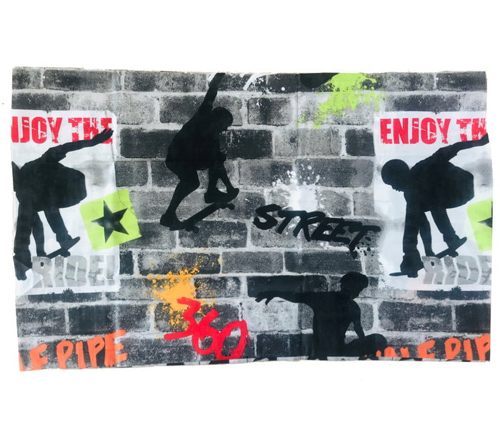Skate Kick Skateboard Extreme Sports Pillowcase 19" x 29"