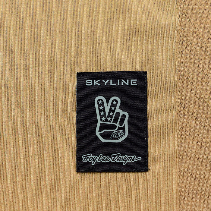 Skyline Short Sleeve Ride Tee Scrubbed Timber