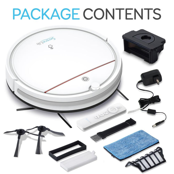 Smart Robot Vacuum Cleaner - Automatic Robot Cleaning Vacuum, Includes Remote Control For Cleaning Modes & Robot Directions