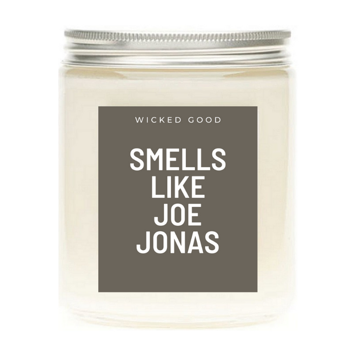Smells Like Joe Jonas - Soy Wax Candle - Pop Culture Candle - Smells Like Candle  Wicked Good