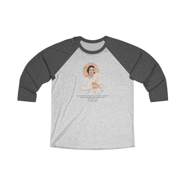 St. Gianna Beretta Molla Unisex Baseball Shirt