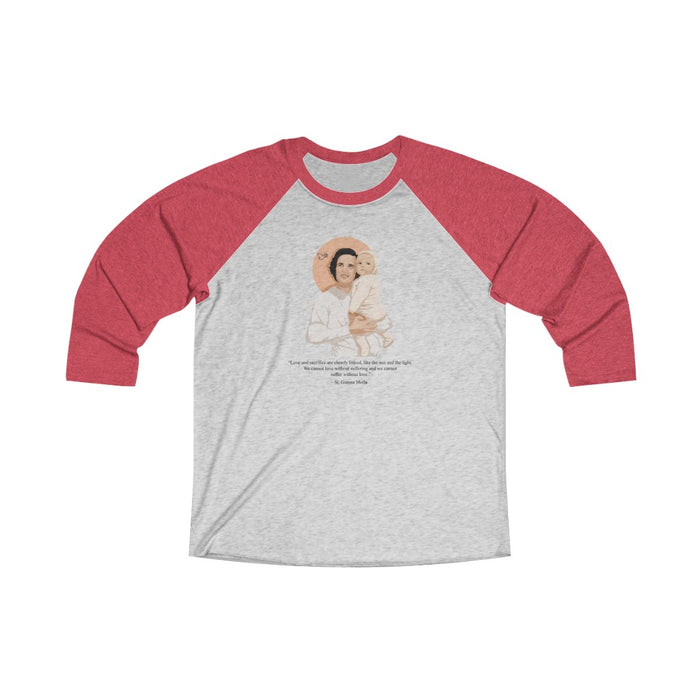 St. Gianna Beretta Molla Unisex Baseball Shirt