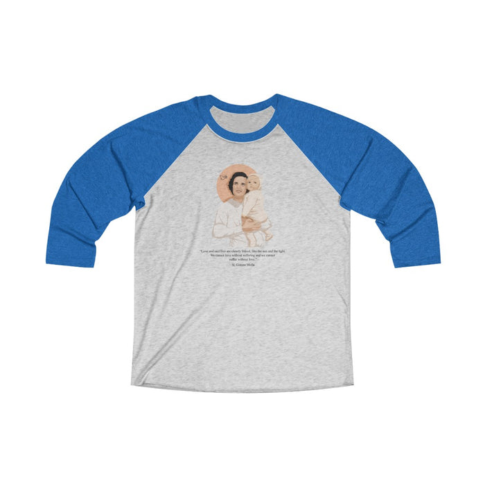 St. Gianna Beretta Molla Unisex Baseball Shirt