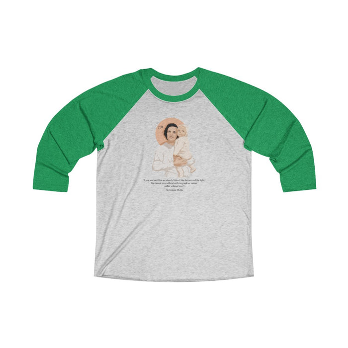 St. Gianna Beretta Molla Unisex Baseball Shirt