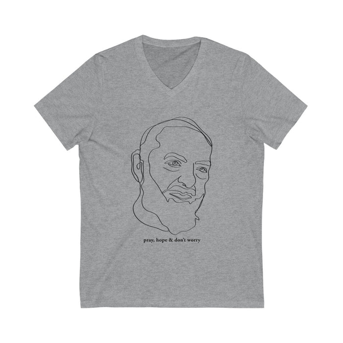 St. Padre Pio Unisex V-Neck