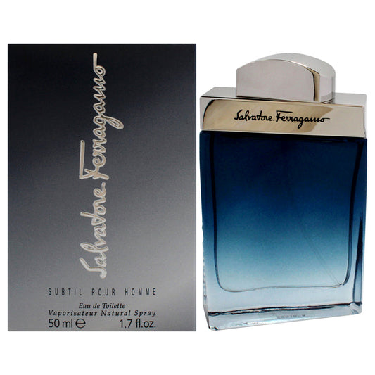 Subtil by Salvatore Ferragamo for Men - 1.7 oz EDT Spray
