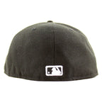 Texas Rangers World Series New Era 59Fifty Fitted hat (Black White Gray Under Brim)