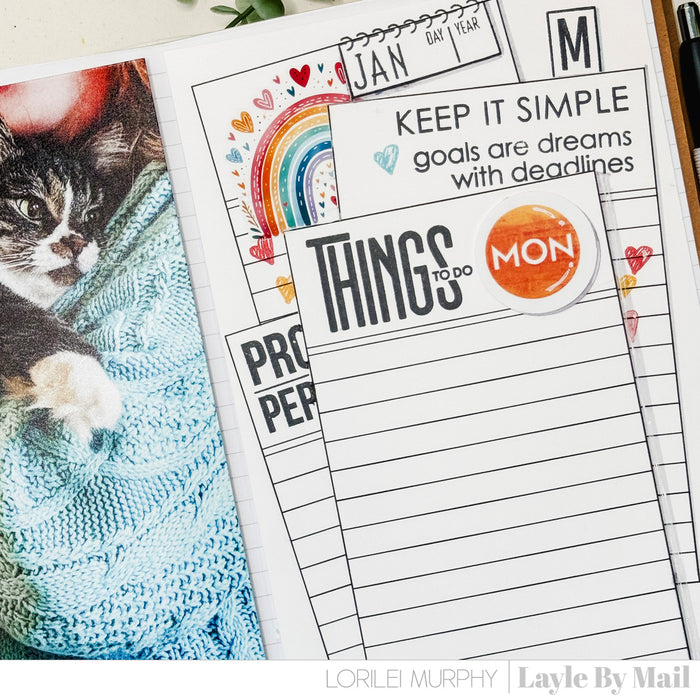 Things To Do - 5x7 Stamp Set