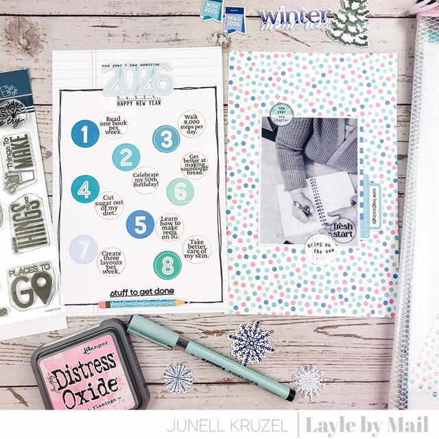 Things To Do - 5x7 Stamp Set