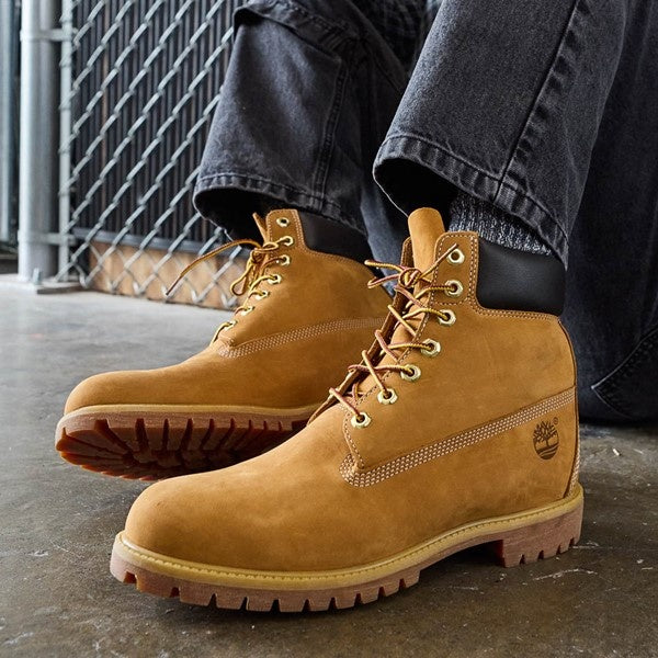 Timberland Premium 6" Lace Waterproof Boot Wheat Men's Size 9 M/M *New