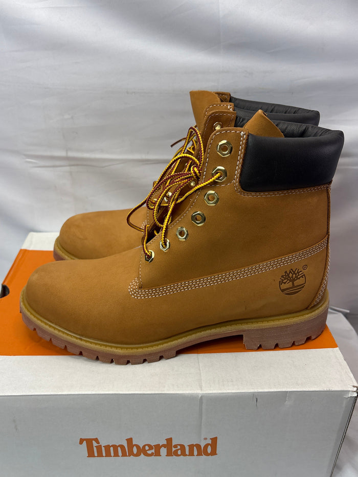 Timberland Premium 6" Lace Waterproof Boot Wheat Men's Size 9 M/M *New