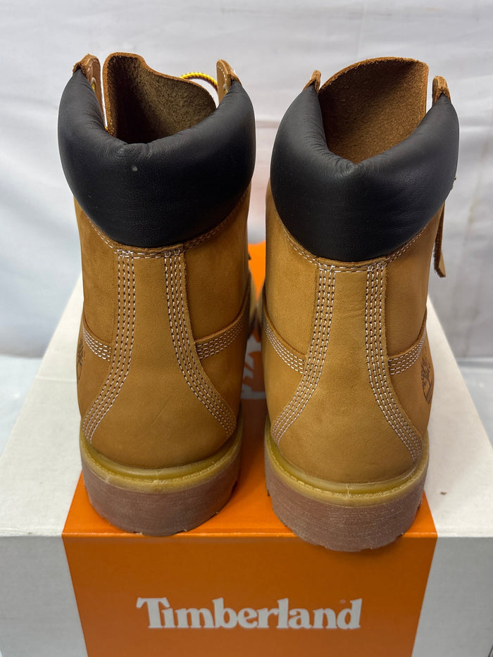 Timberland Premium 6" Lace Waterproof Boot Wheat Men's Size 9 M/M *New