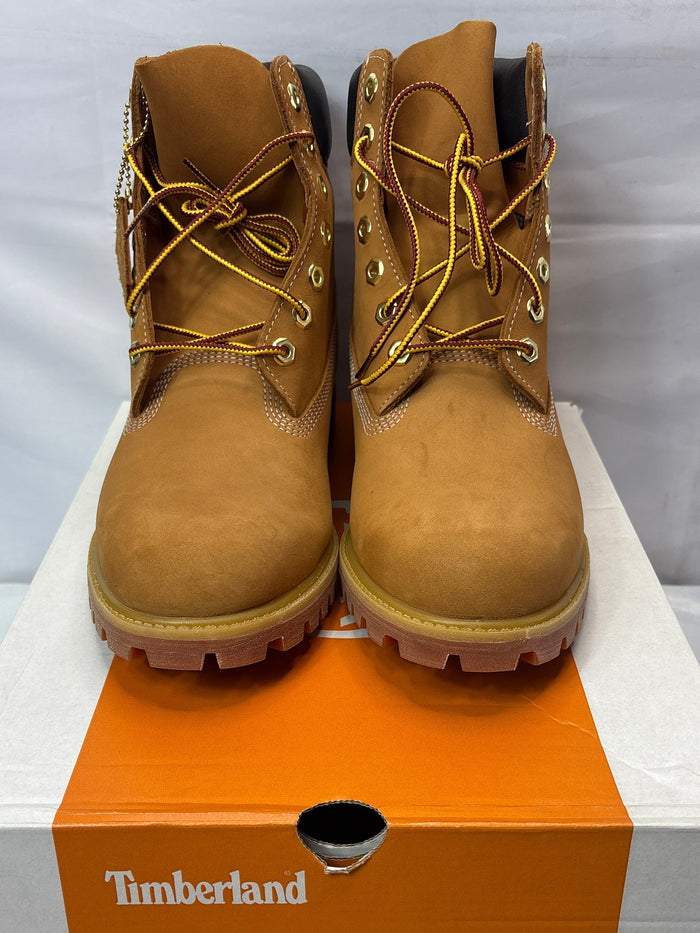 Timberland Premium 6" Lace Waterproof Boot Wheat Men's Size 9 M/M *New
