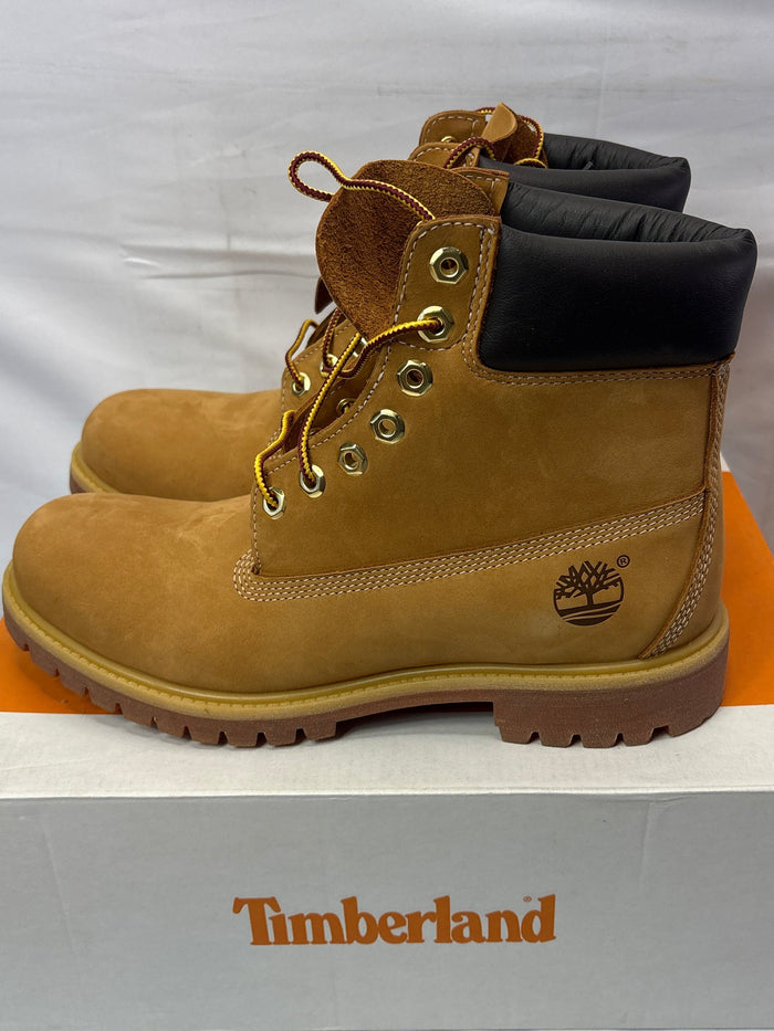 Timberland Premium 6” Waterproof Boot Wheat Nubuck Men’s Size 9 W/L *New