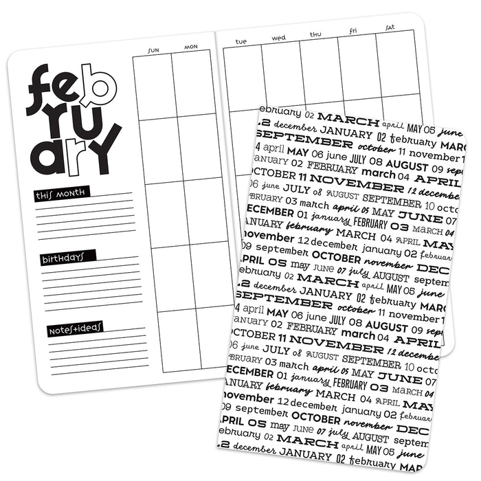 Traveler's Notebook Starter Kit - with Copper Stripe Traveler's Notebook