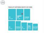 Traveler's Notebook Starter Kit - with Copper Stripe Traveler's Notebook
