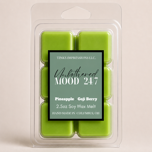 "Unbothered Mood 24/7"  Wax Melts