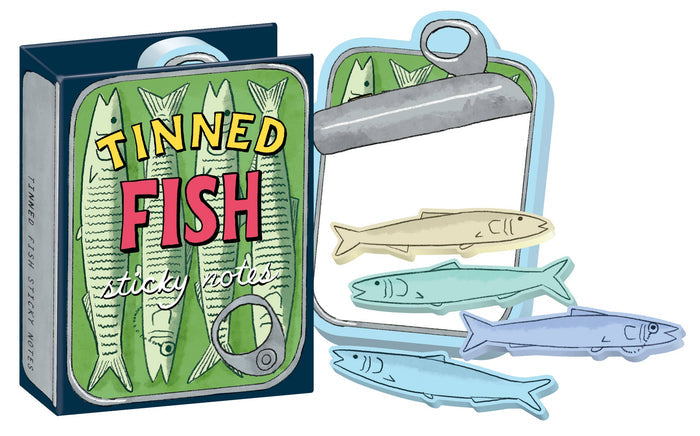Unemployed Philosophers Guild - Tinned Fish Sticky Notes