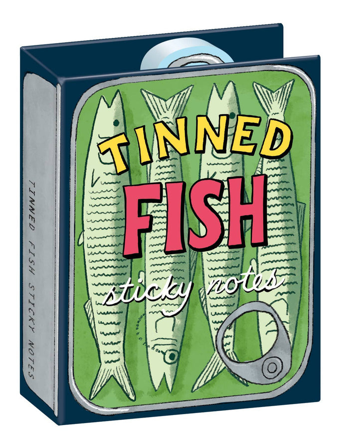 Unemployed Philosophers Guild - Tinned Fish Sticky Notes