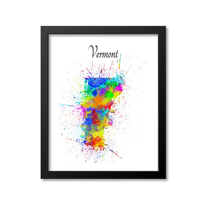 Vermont Paint Splash