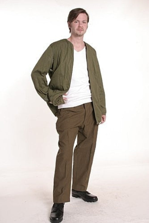Vintage Canadian Army Model 80 Quilted Combat Jacket Liner – OD Green