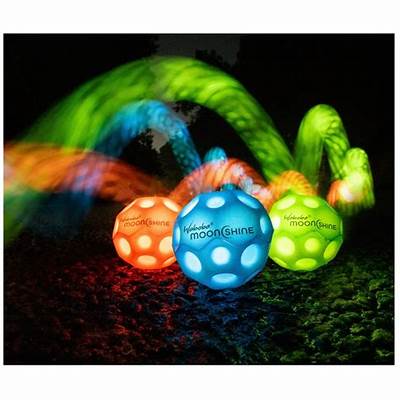 Waboba Bounce Back Light Up Moonshine Ball