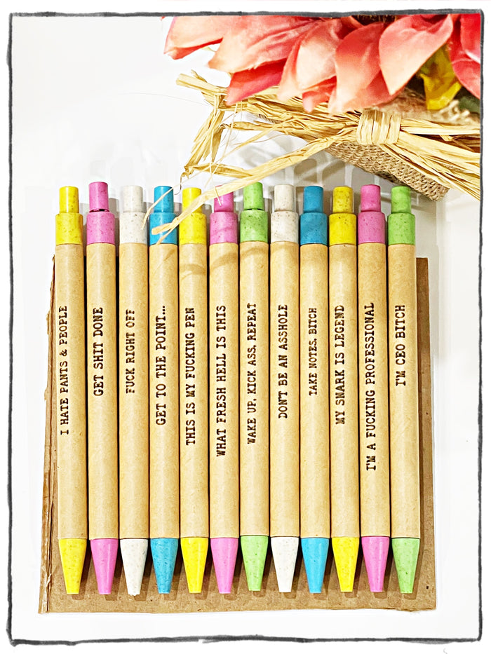 Wholesale | 1 dozen | Snarky Pen Set