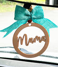 Wholesale | Rearview Mirror Wood Car Charm