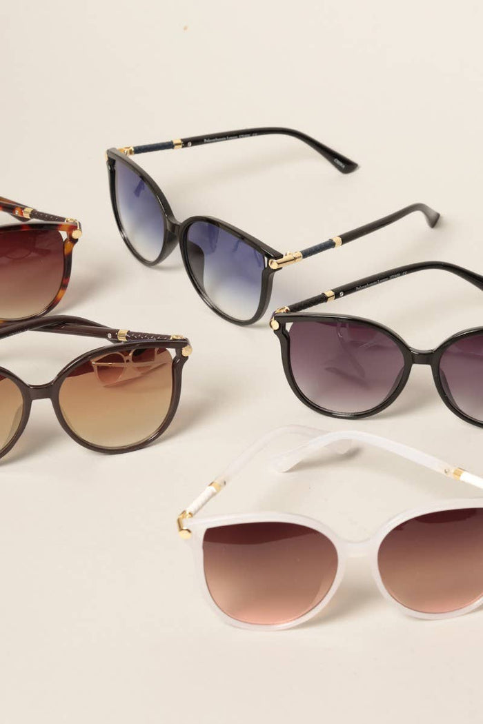 Women's Round Gradient Sunglasses
