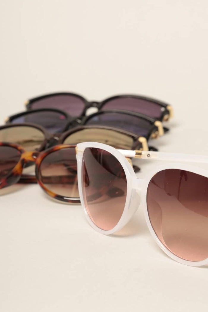 Women's Round Gradient Sunglasses