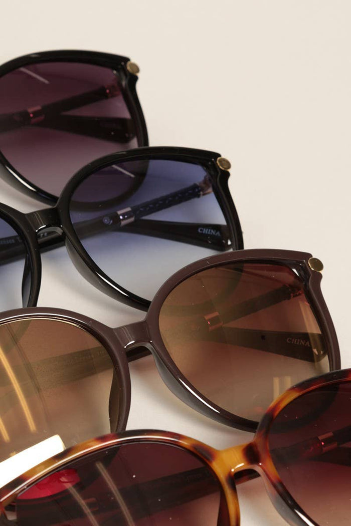 Women's Round Gradient Sunglasses