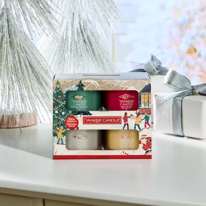 Yankee Candle Candle Yankee Candle Mini Filled Votive Gift Set AW25 (4 x 37g)