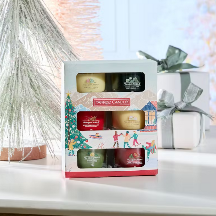 Yankee Candle Candle Yankee Candle Mini Filled Votive Gift Set AW25 (6 x 37g)