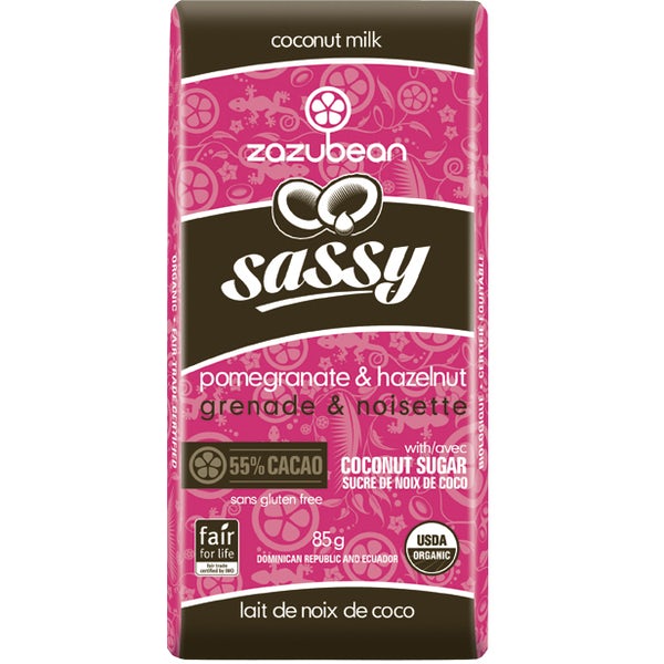 Zazubean: Sassy Pomegranate & Hazelnut
