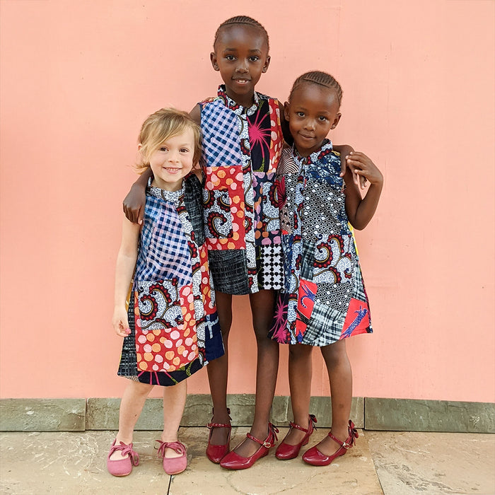Zuri Patchwork Children's Dress